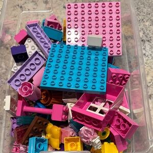 Colorful Lego Duplo  & mega blocks Building Blocks Set
